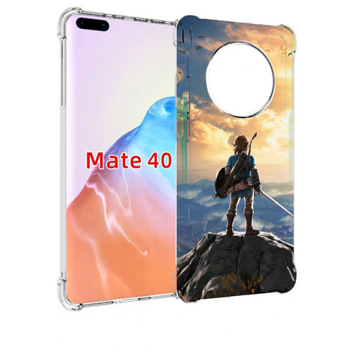 Чехол MyPads The Legend of Zelda для Huawei Mate 40 / Mate 40E задняя-панель-накладка-бампер чехол mypads the outer worlds для huawei mate 40 mate 40e задняя панель накладка бампер