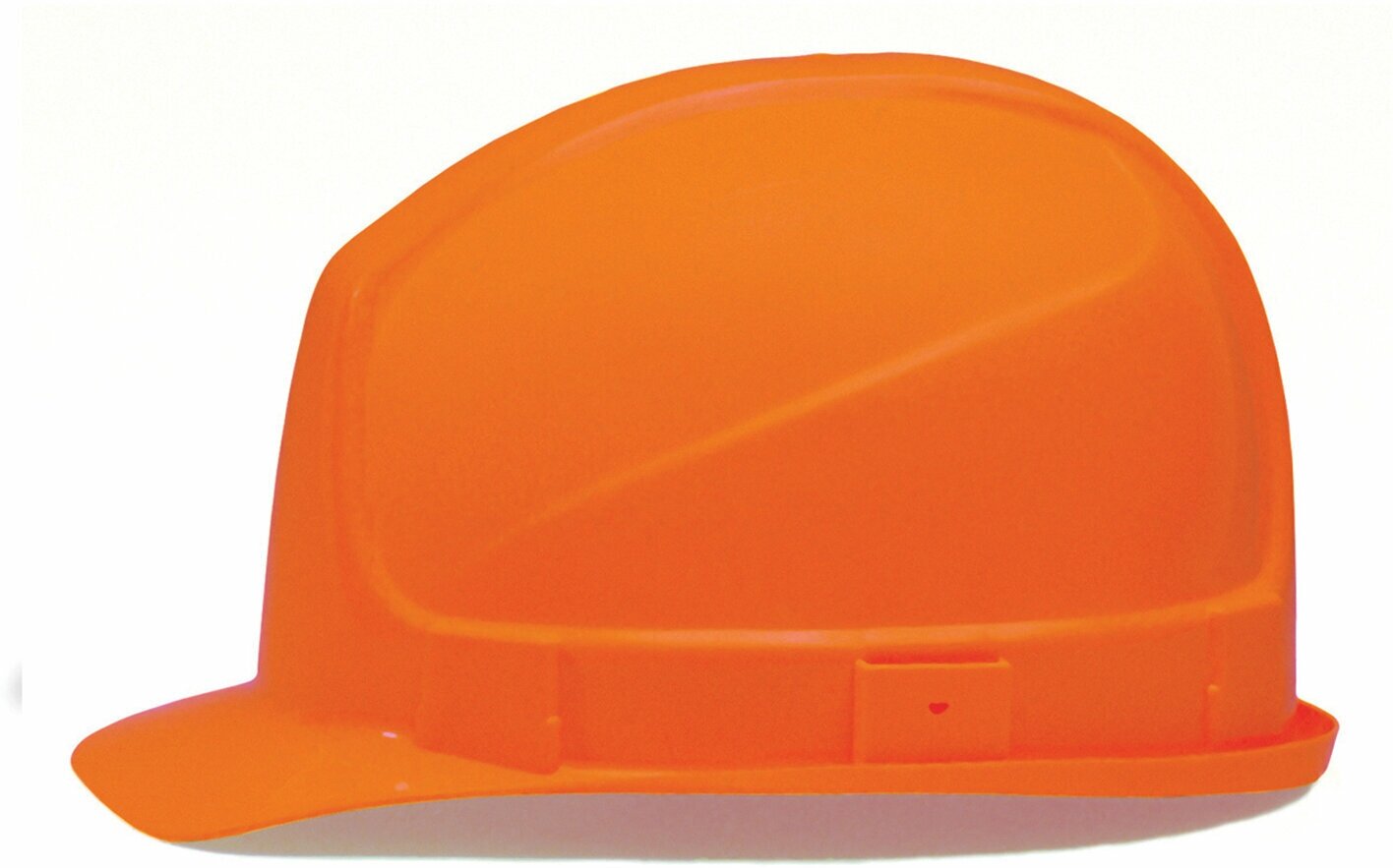 Каска защитная UVEX Супер босс, ленточный механизм регулировки, пластиковое оголовье, оранжевая, 9752220