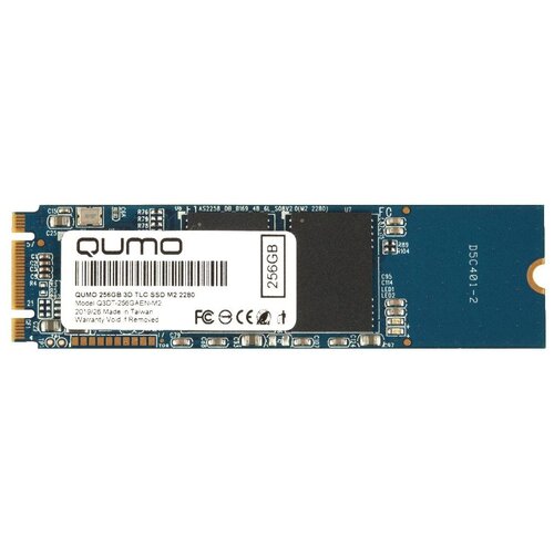 Твердотельный накопитель Qumo Novation TLC 3D 256Gb Q3DT-256GAEN-M2 166100₽