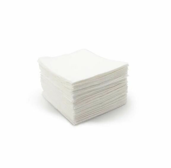 Салфетки бумажные PROtissue 24х24 1-слойные белые 500 шт