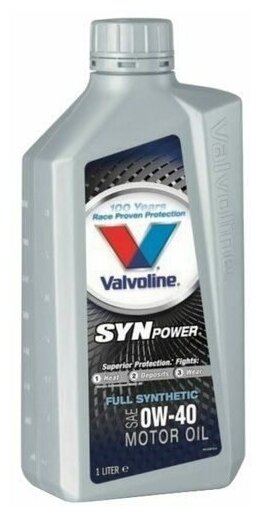 Моторное масло Valvoline SynPower 0W40 1л