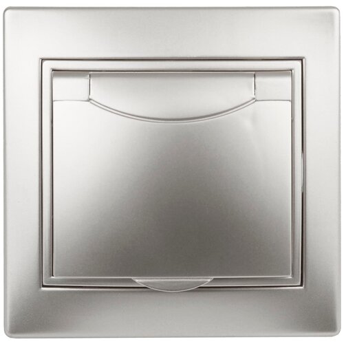 Intro Розетка Intro 1-203-03 Plano Алюминий