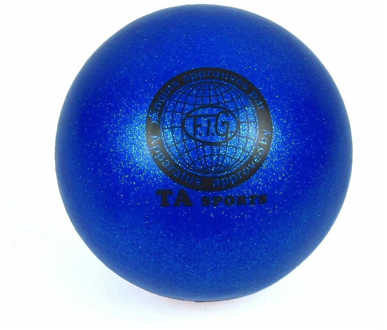 Мяч художественной гимнастики Brilliant 15см цвет: синий