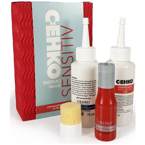 C: EHKO Термозавивка сенситив (Thermo Wave sensitiv) комплект для окрашенных волос