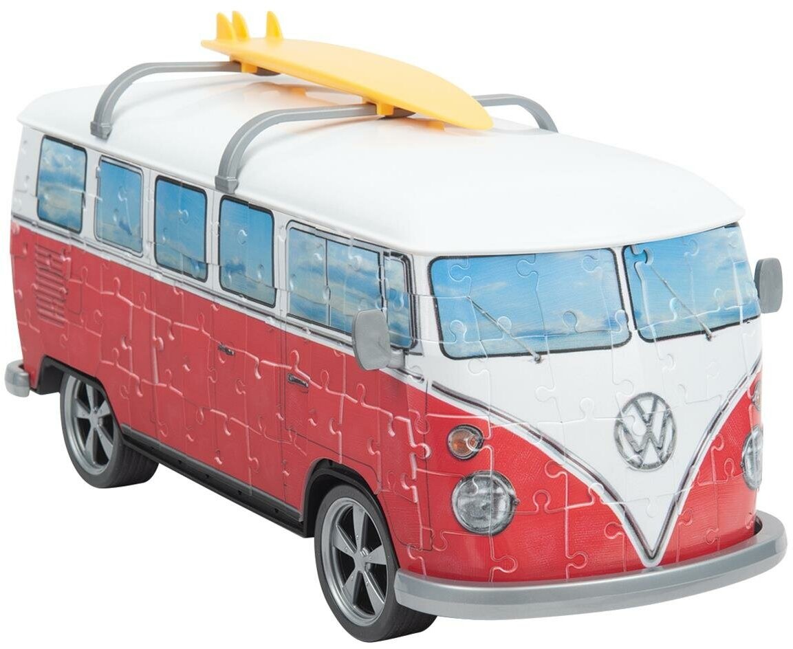 3D Пазл VW Bus T1, 162 эл. 12516 Ravensburger - фото №17