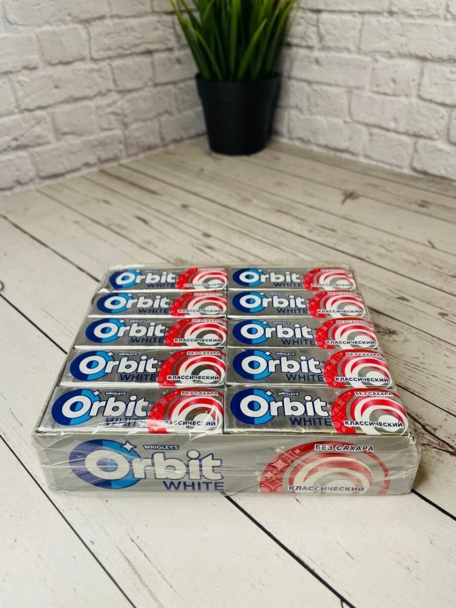 Жевательная резинка Orbit White Классический 13.6г Ригли - фото №10