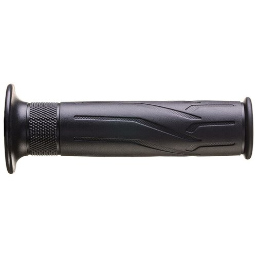 Ручки руля (комплект) YAMAHA style #4 22-25мм/125мм, открытые, цвет Черный