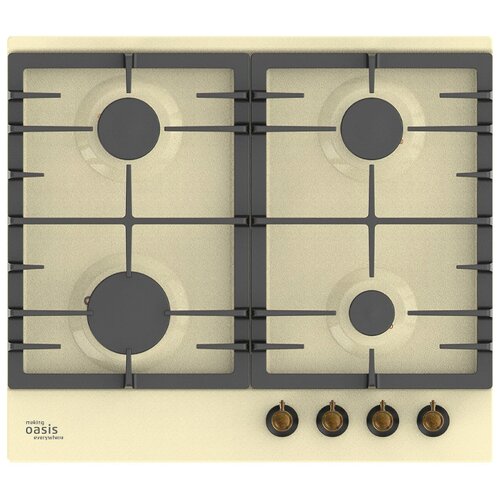Поверхность газовая making OASIS everywhere P-MR B бежевый чугун ретро 1046600₽