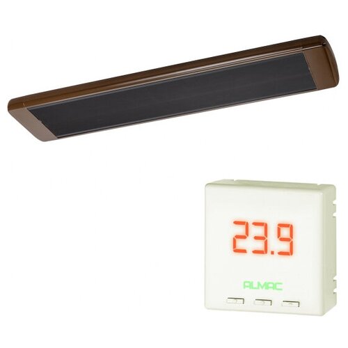 Инфракрасный обогреватель с терморегулятором Almac ИК-8 800Вт 8-16 м2 Венге 698000₽
