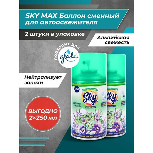 Освежитель воздуха SKY MAX сменный баллон