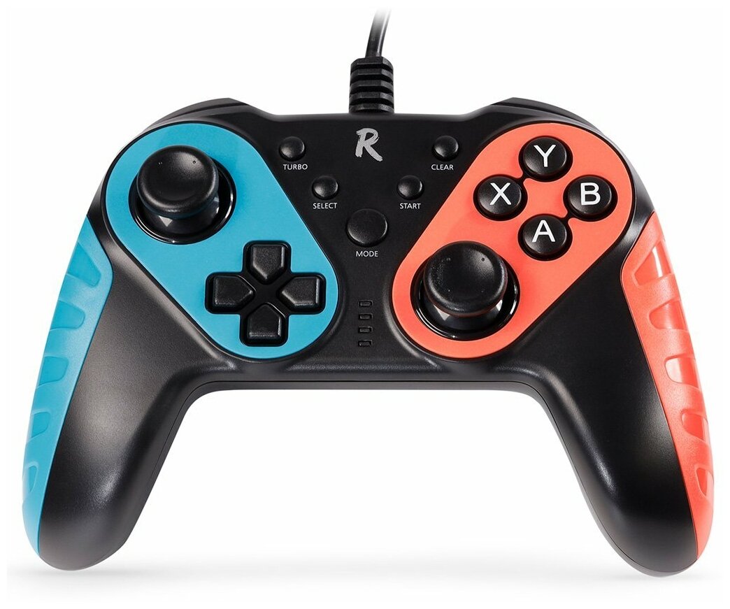 Геймпад игровой проводной SmartBuy Rush Buzzy для консоли PS3 и ПК Вибро черный SBG-200-K20