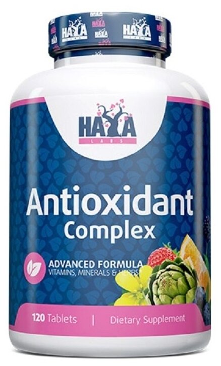 Антиоксиданты Haya Labs Antioxidant Complex 120 таб.