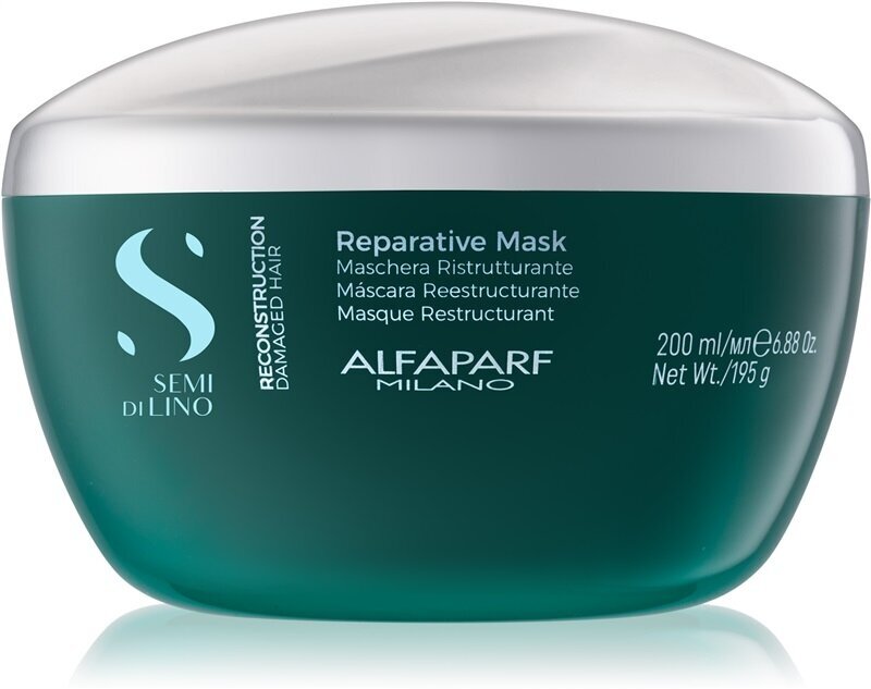 Маска для поврежденных волос SDL R Reparative Mask (16410, 200 мл) Alfaparf Milano - фото №4