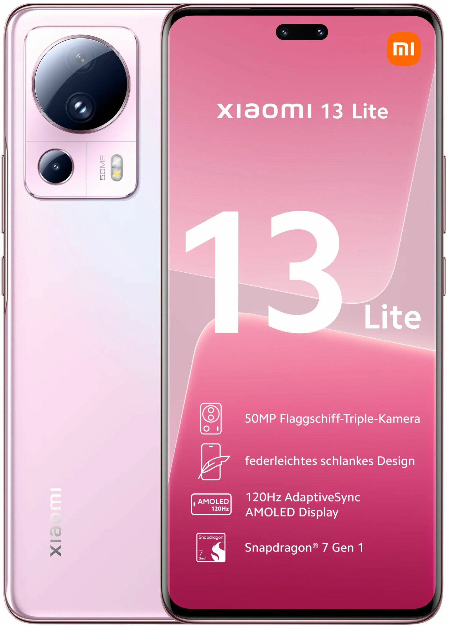 Смартфон Xiaomi 13 Lite 8/256Gb RU Pink