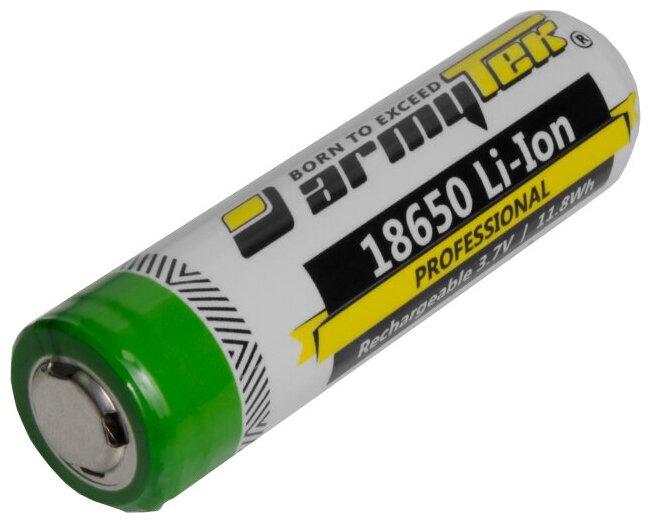 Аккумулятор Armytek 18650 Li-Ion 3200 mAh Незащищённый