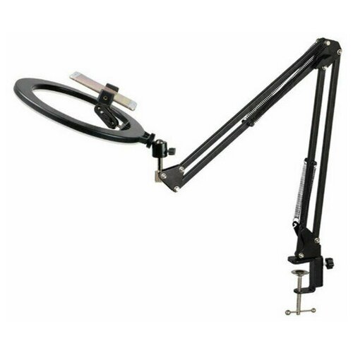 Светодиодное селфи кольцо с наклонным штативом 350400₽