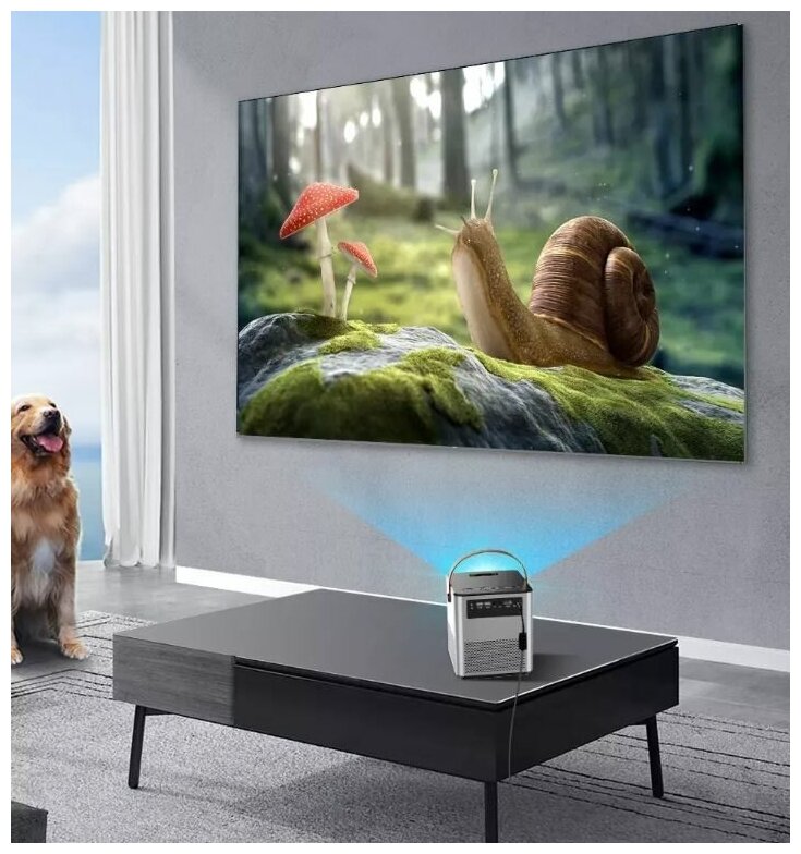 Проектор мультимедийный Wi-Fi Akenori LED-888P Miracast