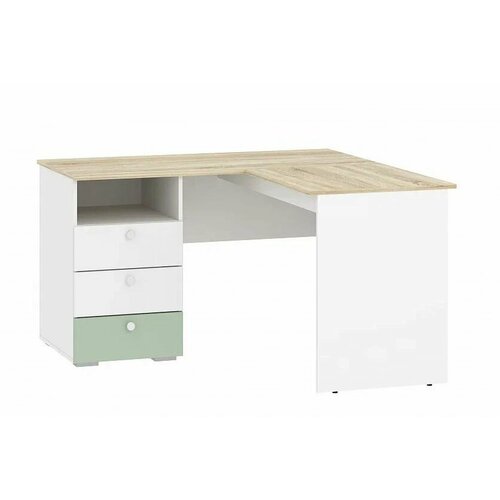 Стол письменный Сильва Банни НМ 04141 Макарун ПВХ Белый КМДуб сонома 16441₽