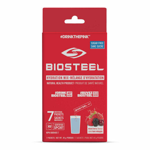 фото Порционный изотоник biosteel hydration mix ягодный микс, 49 г