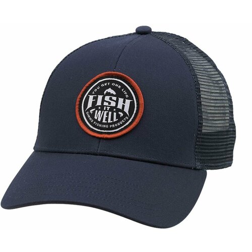 фото Бейсболка simms, демисезон/лето, размер one size, синий