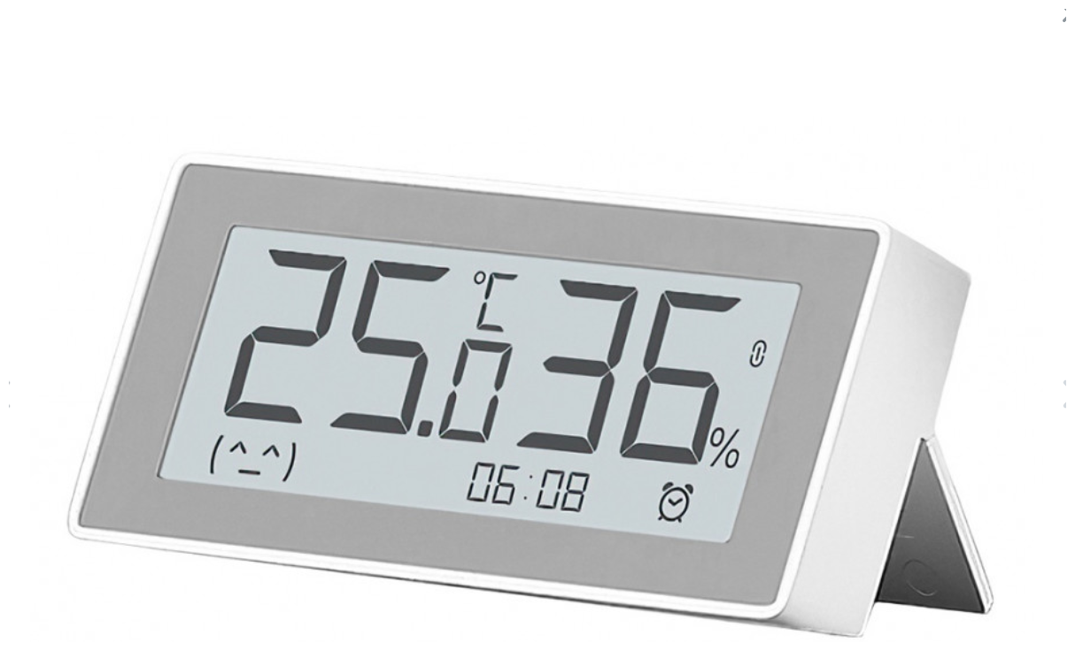 Метеостанция-часы с датчиком температуры и влажности Xiaomi Miaomiaoce (MHO-C303) белая