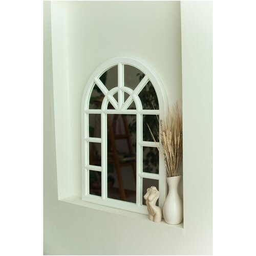 Зеркало арочное декоративное (в виде окна) 70х100 см
