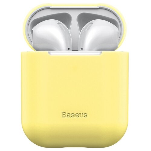 Baseus Ultrathin Series Silica Gel Protector for Airpods 1/2 Желтый