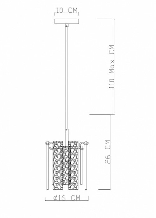 Люстра Divinare CHARLOTTE 3011/01 SP-15 - фото №5