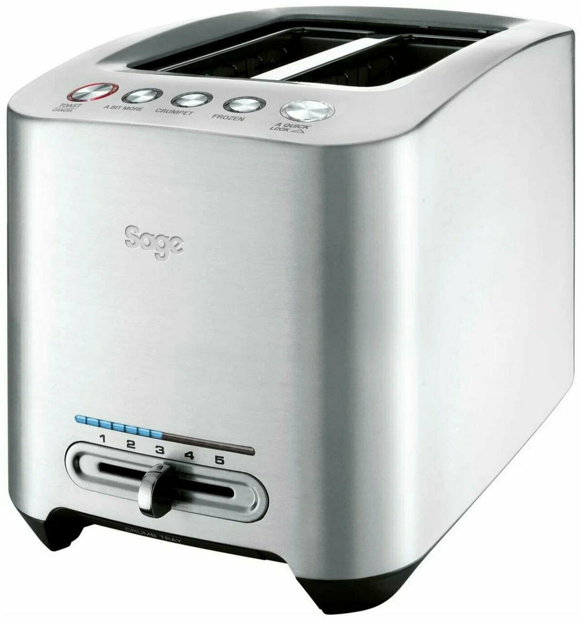 Тостер Sage BTA825UK серебристый