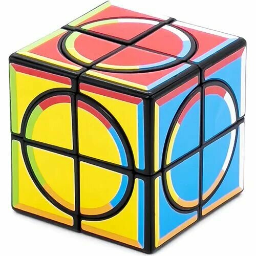 Головоломка / Calvin's Puzzle Super Crazy 2x2x2 Черный / Развивающая игра логический зеркальный кубик рубика головоломка золотой 6 см 2х2х2