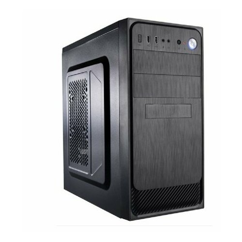 Компьютерный корпус ABR Office micro F2 без БП ( 2*USB 2.0, Audio-Mic ) Mini-Tower, чёрный черный
