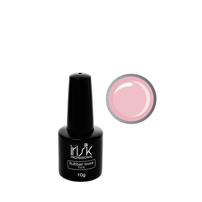 База каучуковая камуфлирующая для ногтей, нежно-розовая / Rubber Base Pink 10 г