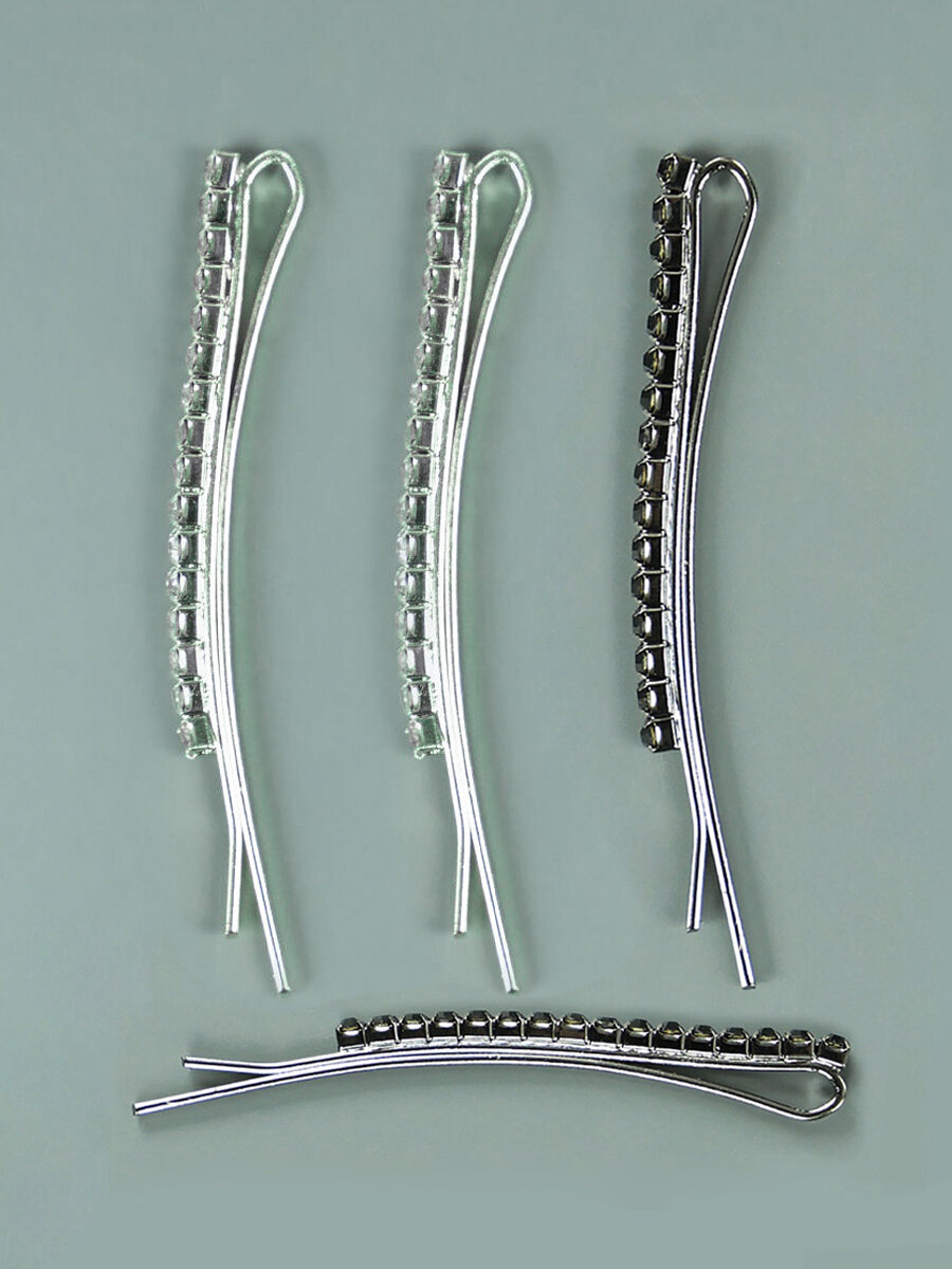 Невидимки для волос заколки набор 4 шт — фото 1