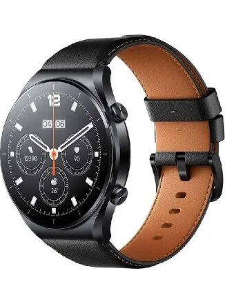 Умные часы Xiaomi Watch S1 fluoroplast strap Wi-Fi NFC Global, черный