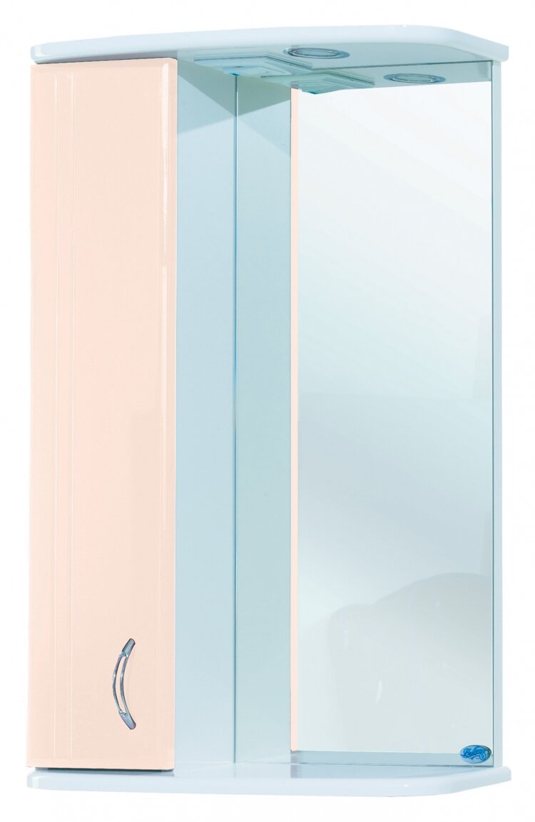 Зеркало-шкаф Bellezza Астра 50 L бежевый 4614906002073