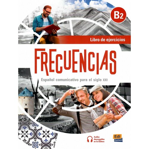 Frecuencias B2 Libro de ejercicios+Extension digital, рабочая тетрадь по испанскому языку для студентов и взрослых