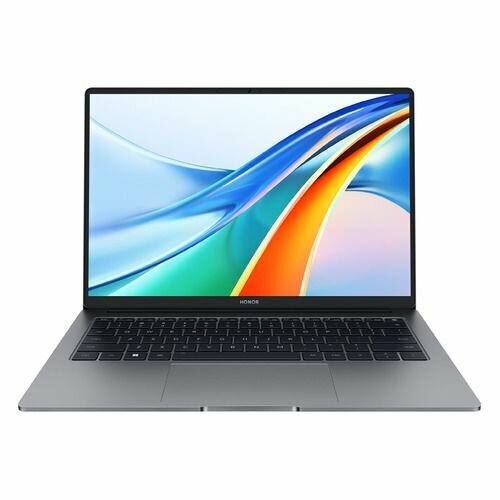 Ноутбук Honor MagicBook X14 Pro FRI-G58 5301AHQK 14 2024 IPS Intel Core i5 13420H 21ГГц 8-ядерный 8ГБ LPDDR4x 512ГБ SSD Intel UHD Graphics Windows 11 Home серый 6353200₽