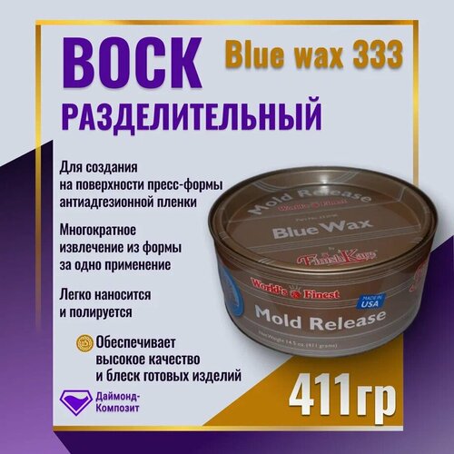 Разделительный воск Blue wax 333 411 гр.