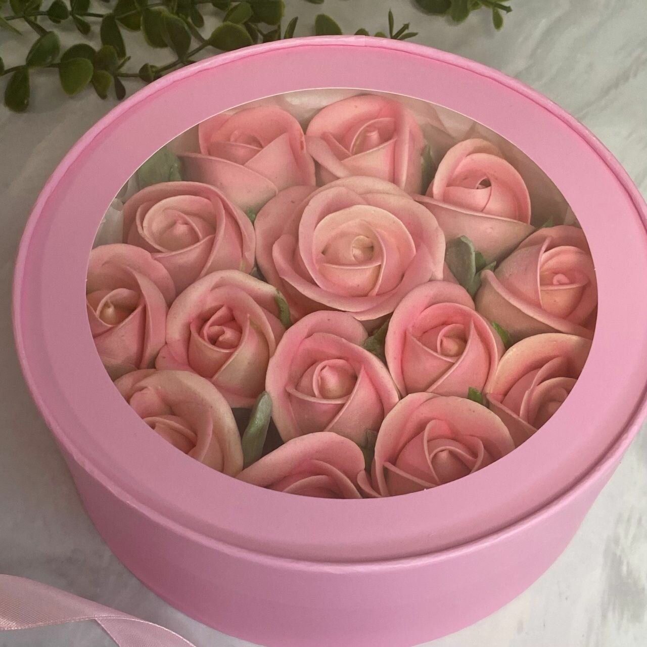 Подарочный набор цветов из зефира,зефирный букет из роз на день рождения маме, бабушке, девушке, коллеге, сестре, подруге, воспитателю - фотография № 5