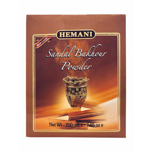 SANDAL BAKHOUR POWDER, Hemani (порошок сандала для лица и тела, Хемани), коробочка, 200 г.