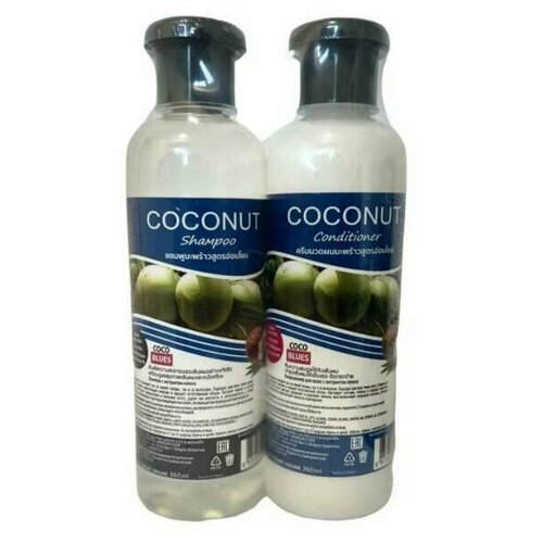 COCONUT Combo SHAMPOOCONDITIONER Coco Blues кокос Набор шампунь и кондиционер Здоровье и восстановление волос Коко Блю 360 мл 360 мл 892₽