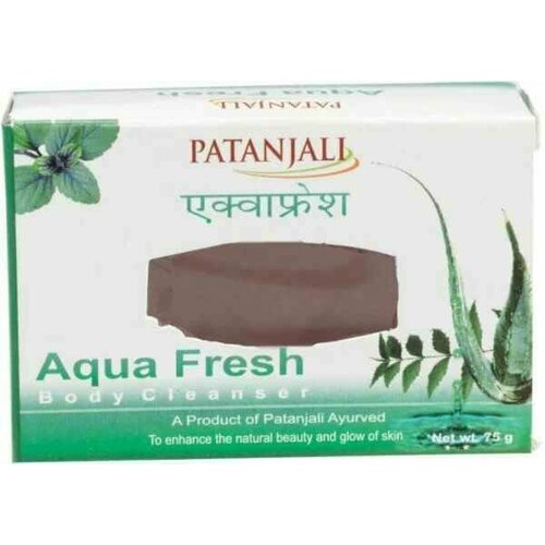 AQUAFRESH Body Cleanser, Patanjali (аквафреш мыло для тела, Патанджали), 75 г.