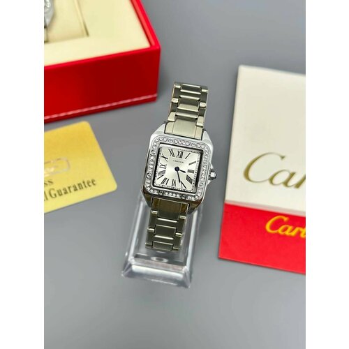 Наручные часы Cartier, серебряный