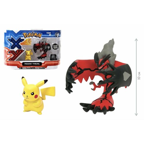 Набор фигурок Покемон XY ивелтал И пикачу Pokemon XY YVELTAL & PIKACHU Tomy