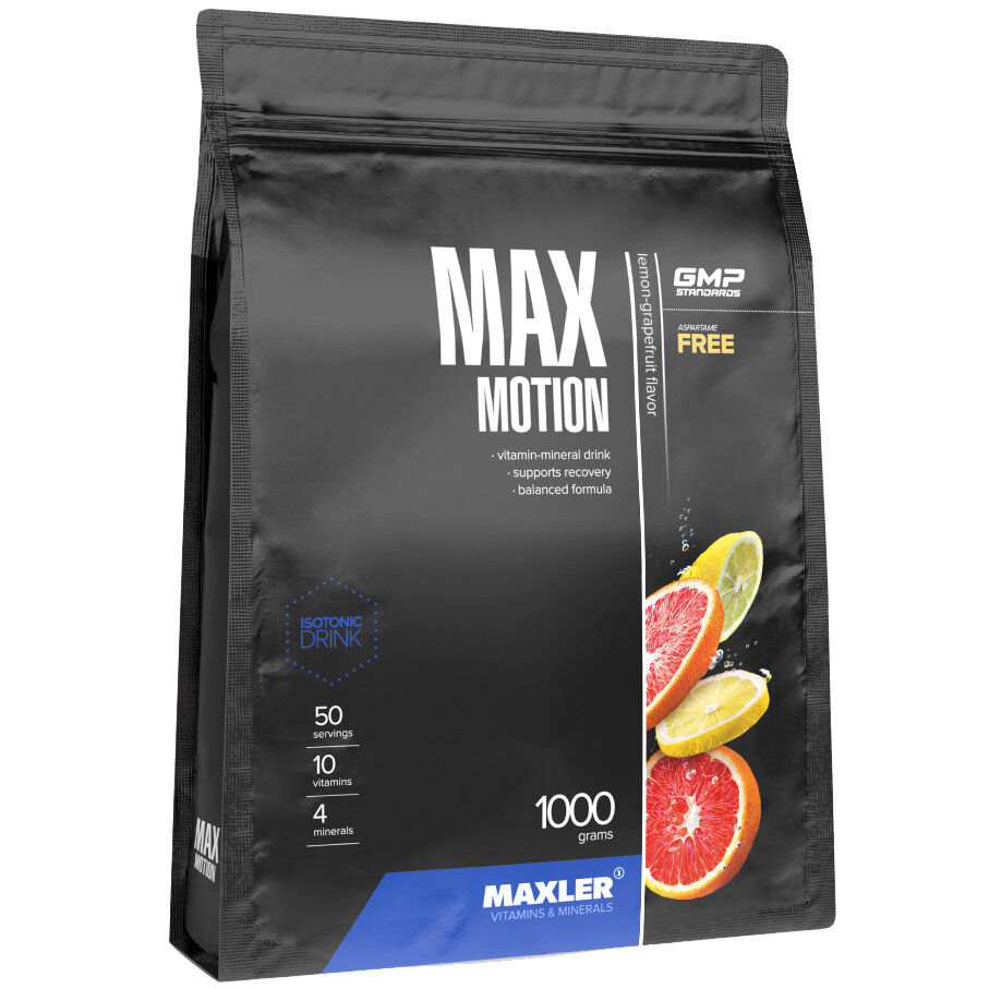 Изотоник Maxler Max Motion - 1000 грамм, лимон-грейпфрут