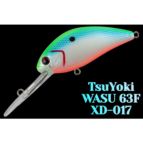 Воблер TsuYoki WASU 63F XD-017 вес 13 гр воблер tsuyoki wasu 63f f1530 вес 13 гр