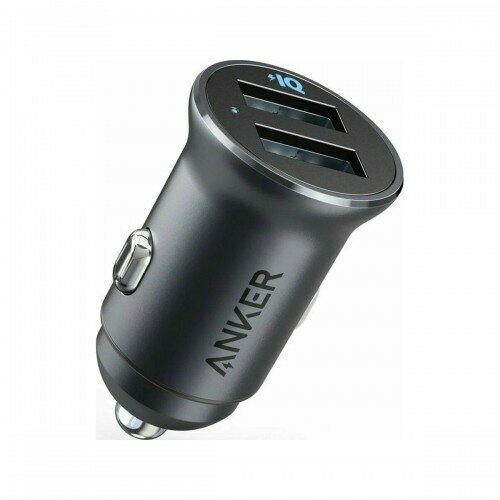 Автомобильное зарядное устройство Anker Power drive 2 Alloy A2727 24W 887₽