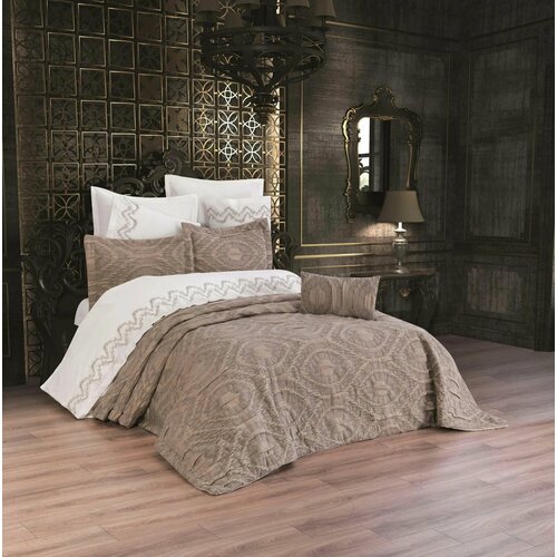 Набор для спальни ANNA KARINA CHAKRA 10 пред. капучино KAPUCHINO, евро