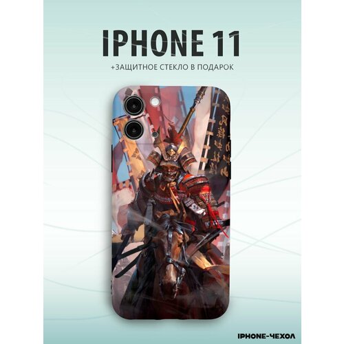 Чехол Iphone 11 японский рыцарь