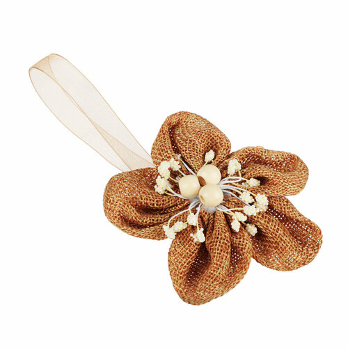 Provance подхват для штор магнитный 1-сторонний цветок 30см d10см бежевый 293₽